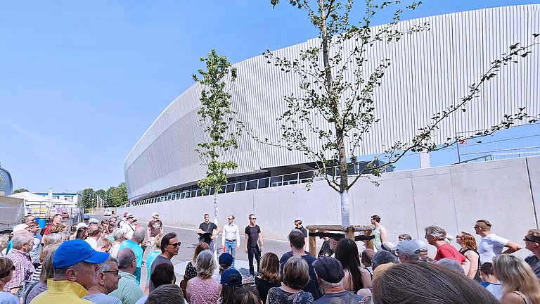 Publikumsmagnet: Heinz-Steyer-Stadion begeistert zum Tag der Architektur